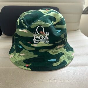 2025 PGA Championship New Era Reversible Bucket Hat Quail Hollow New Small/Med